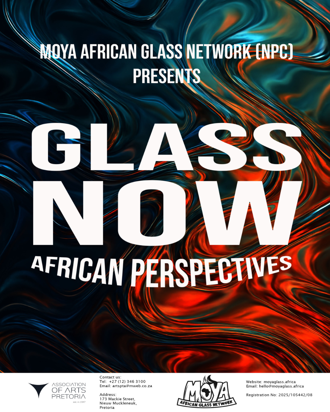 Glass Now - African Perspectives exhibition poster