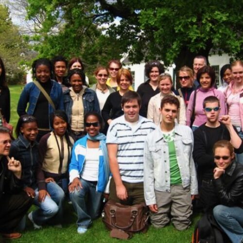 Students at the 2005 SAGAS festival in the Cape