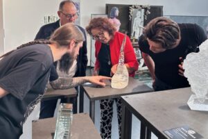 Grit & Wheels exhibition opening, Glasmuseum Frauenau