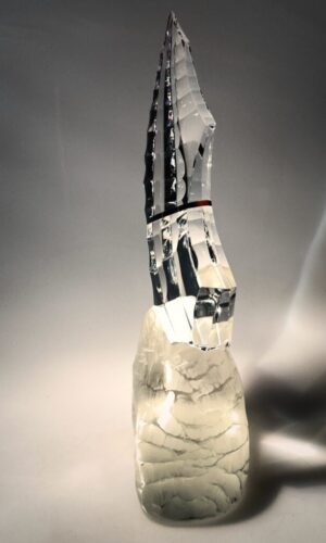 Glass sculpture, Flight